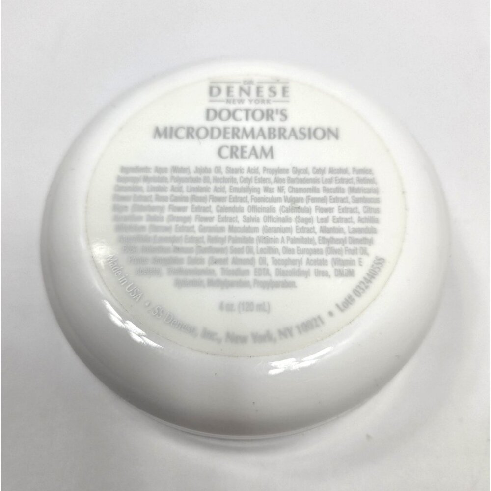 2/$20 NEW Dr. Denese Doctor's Microdermabrasion Cream 4 oz /‎ 120 mL